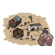shanty town